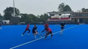 خسارة منتخب الهوكي تحت 21 سنة أمام إنجلترا تكشف تحديات الفريق قبل كأس العالم